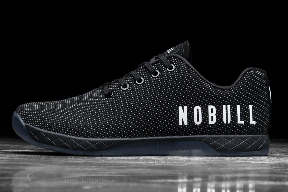 NOBULL Men's Crossfit® Training Shoes - Black - Ireland (6841IBVZF)